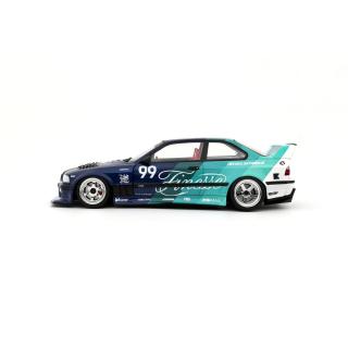 BMW E36 My KYZA 2024 Otto Project Car OttO mobile 1:18 Resinemodell (Türen, Motorhaube... nicht zu öffnen!)